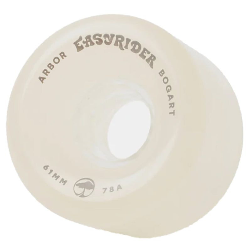 61mm 78a Arbor Wheels Bogart Easyrider Ghost - White