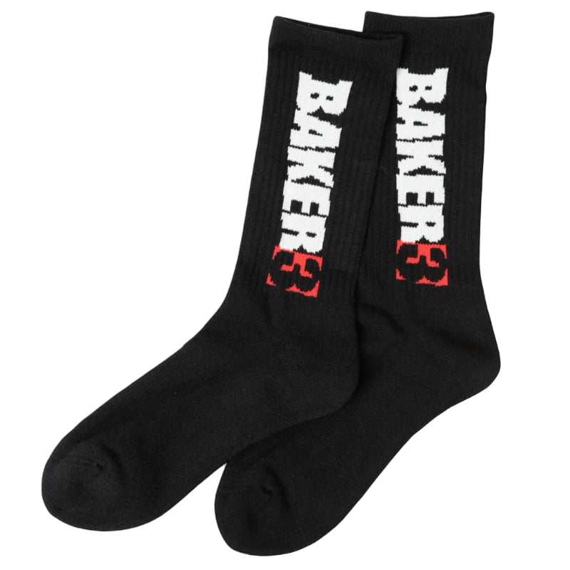Baker Socks Baker 3 - Black (Crew)