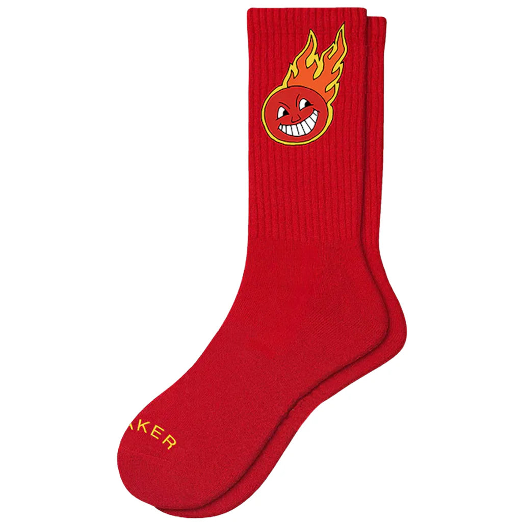 Baker Socks Jollyman Red (Crew)