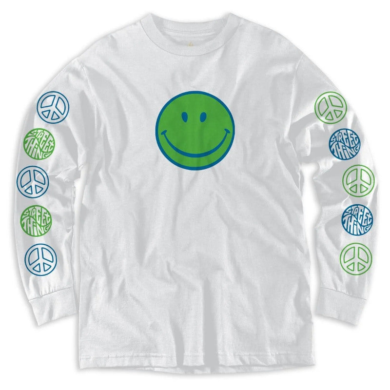 Black Label T-Shirt Lucero Street Thing Long Sleeve - Blanc