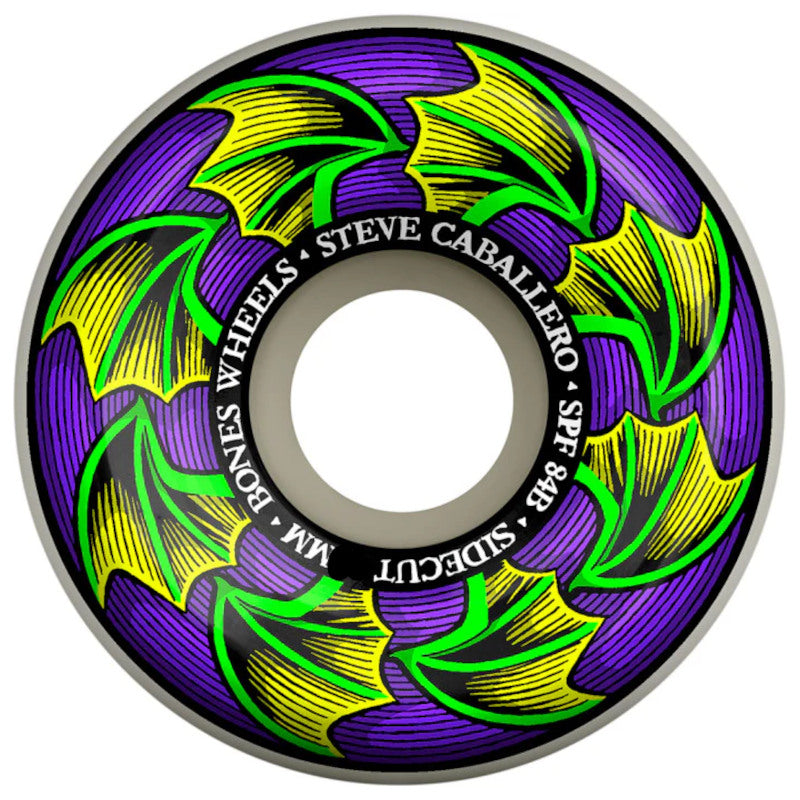 60mm 104a Bones Wheels Cab Bat Wings SPF Sidecuts