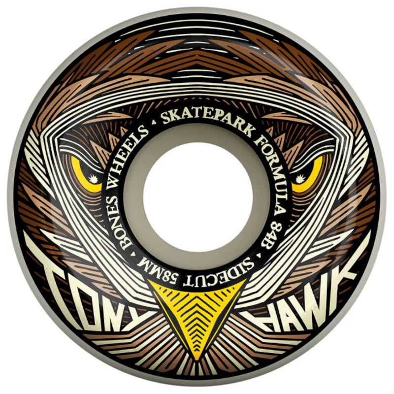 58mm 104a Bones Wheels Hawk Night Hawk SPF