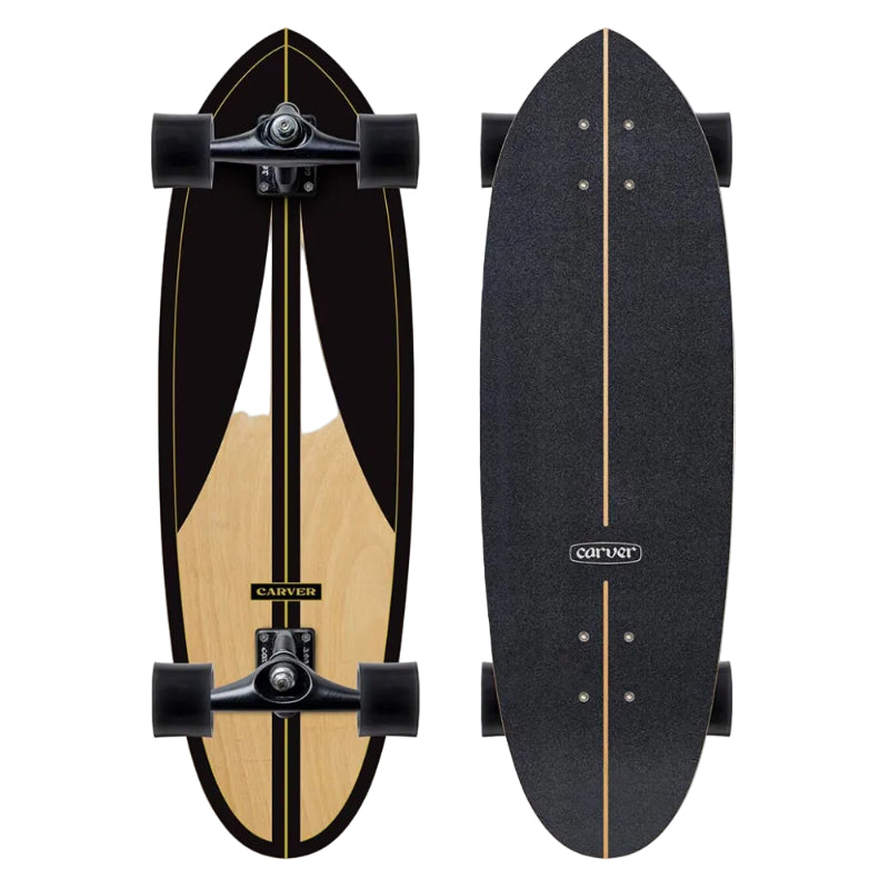 Carver Surfskate Complete Cruiser Black Label CX - 10"