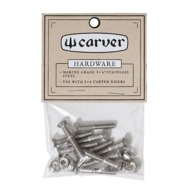 Carver Bolts 1.25 Inch Phillips - Silver
