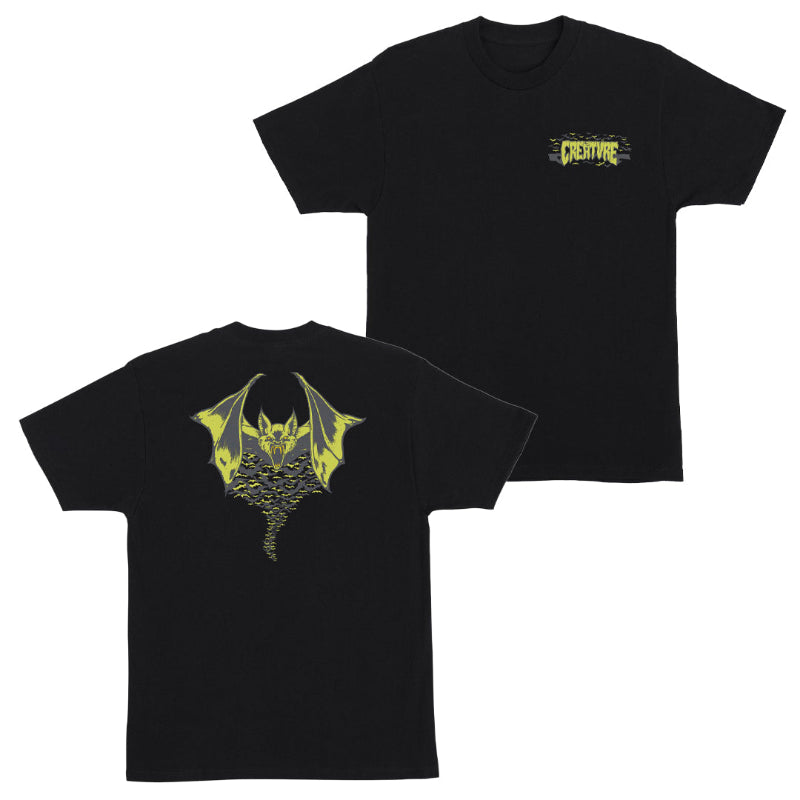 Creature T-Shirt Bat Relic - Noir
