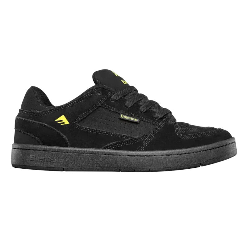 Emerica Shoes Mute - Black/Yellow/Black