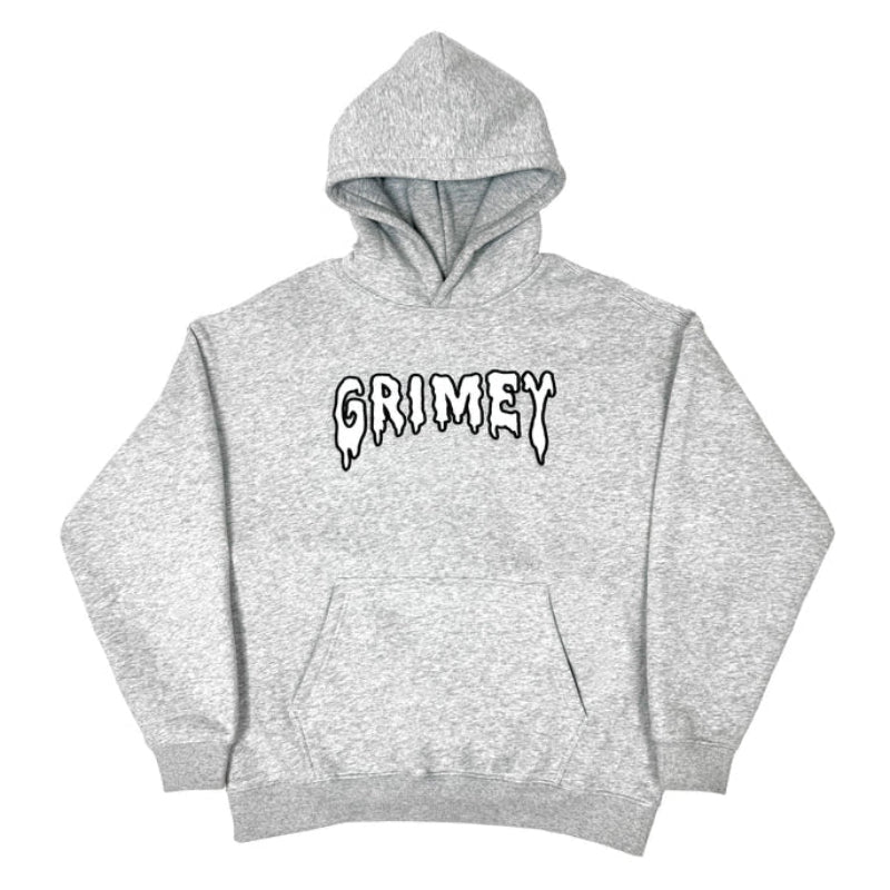 Grimey Hoody Pullover Big Logo - Ash Grey