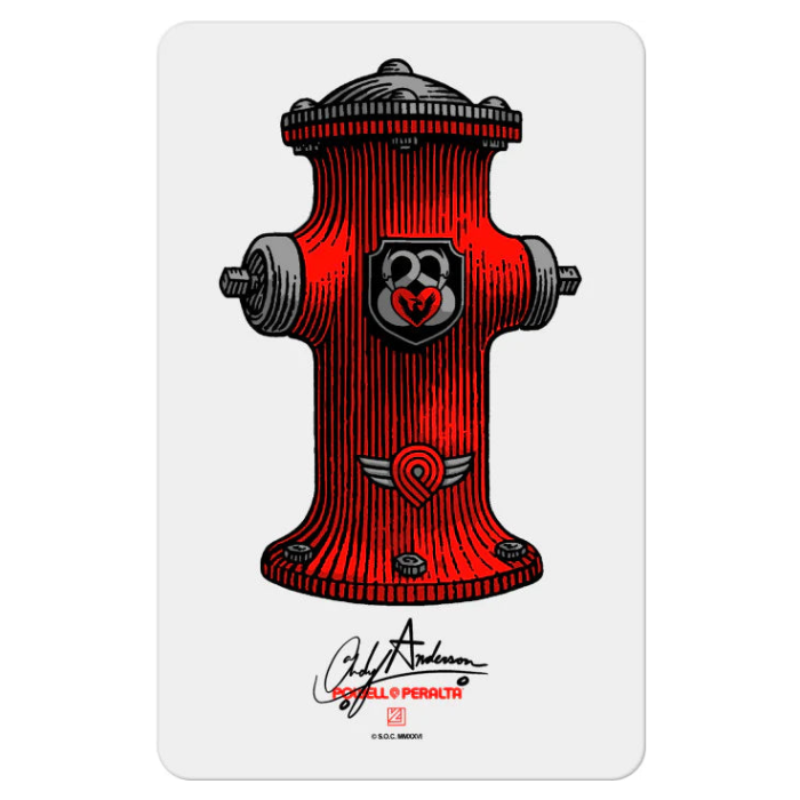 Powell & Peralta Sticker Andy Anderson Hydrant