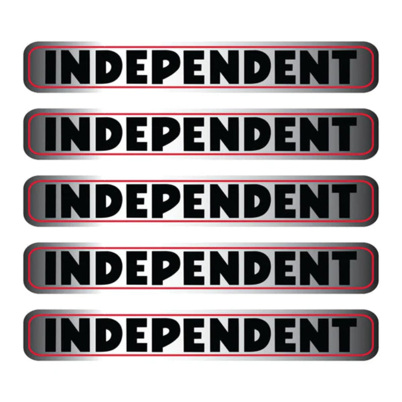 Independent Sticker Bar Logo Foil - Medium
