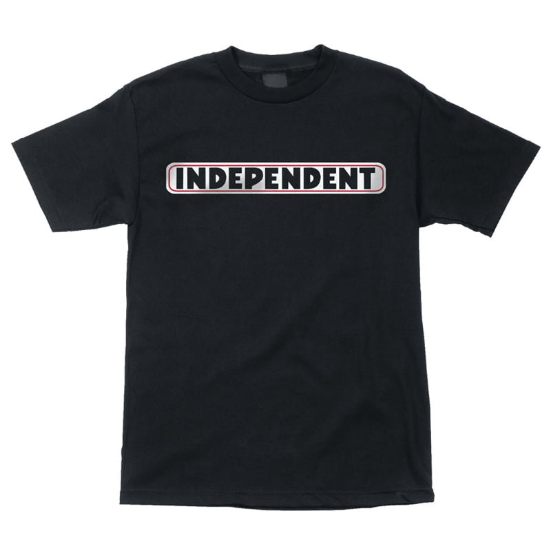 Independent T-Shirt Bar Logo - Noir