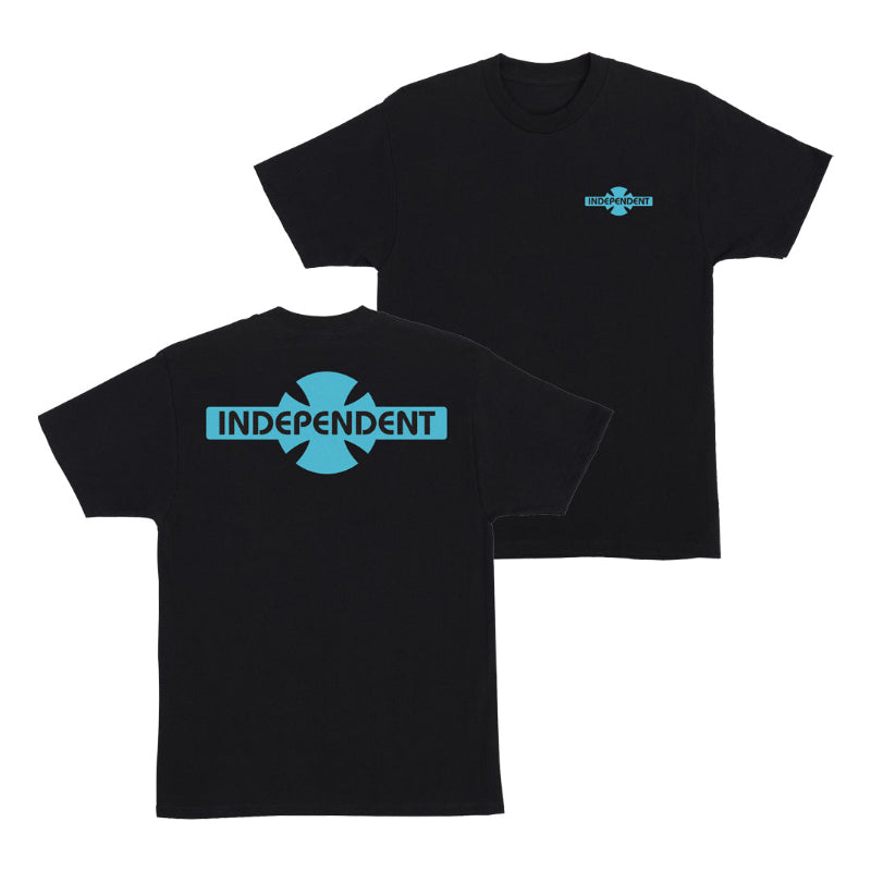 Independent T-Shirt OG Bar Cross Legacy - Noir