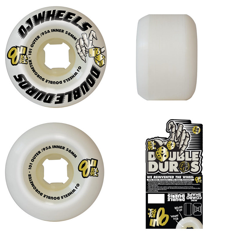 56mm 101a/95a OJ Wheels Double Duro Mini Combo