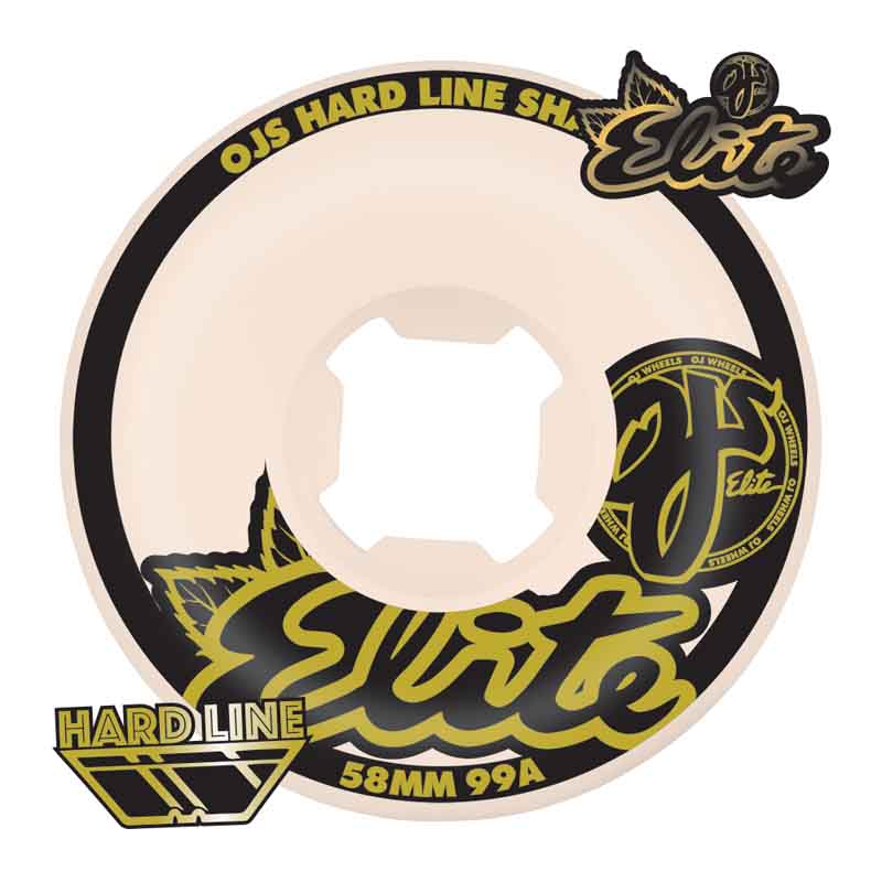 58mm 99a OJ Wheels Elite Hardline