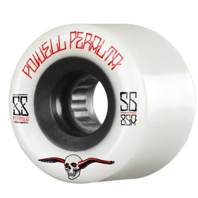 56mm 85a Powell & Peralta Wheels G-Slides SSF - Blanc