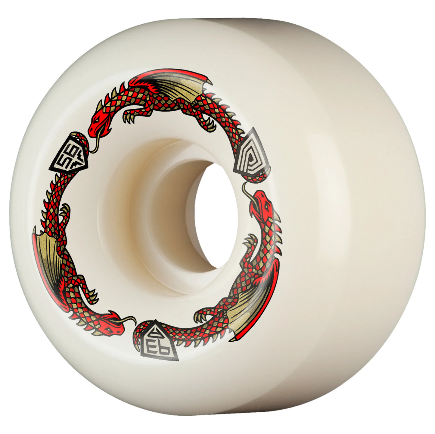 56mm 93a Powell & Peralta Wheels Nano Rats Dragon Formula (56x36)