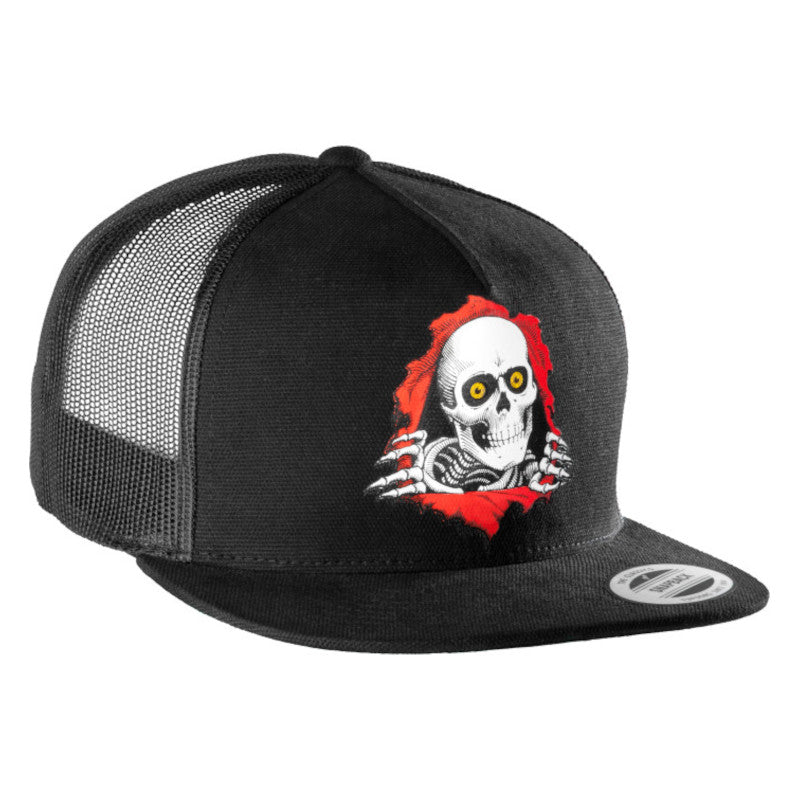 Powell & Peralta Cap Snapback Ripper Meshback Trucker - Noir