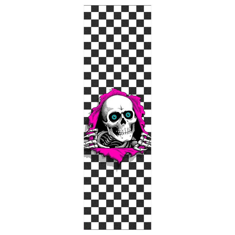 Powell & Peralta Griptape Sheet Ripper Checker 9" - White