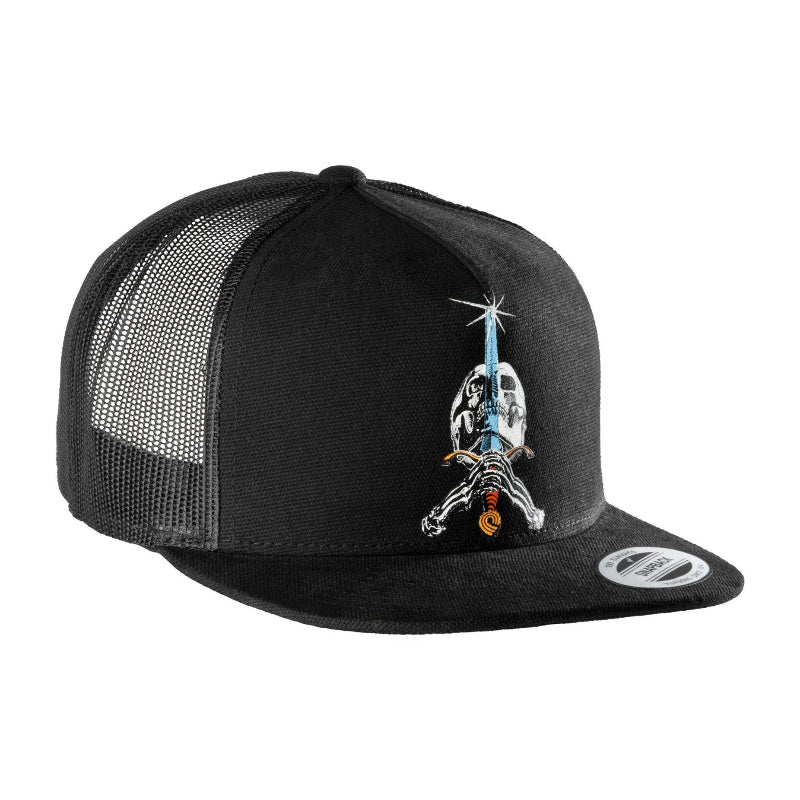 Powell & Peralta Cap Snapback Skull And Sword - Noir