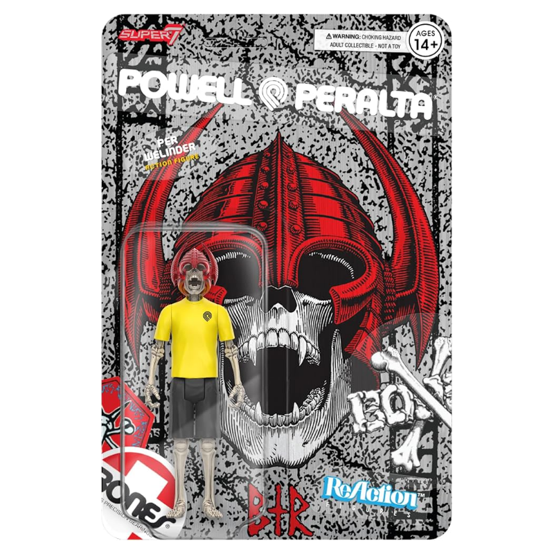 Powell & Peralta Action Figure Super 7 Reaction Figure - Per Welinder 4