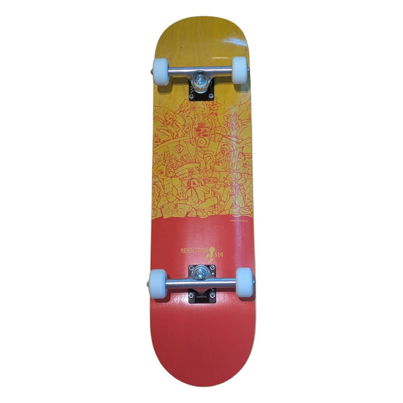 Revolution 514 Complete Skateboard Akira McColorway 56mm 99a - 8.5"