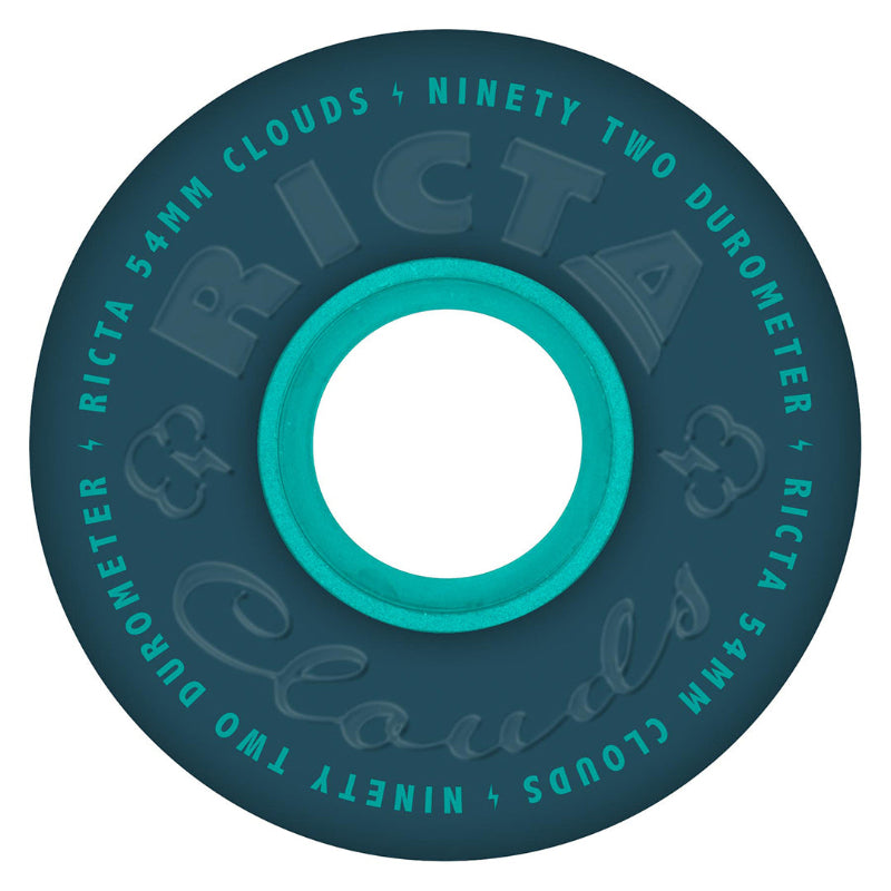 54mm 92a Ricta Wheels Clouds Navy
