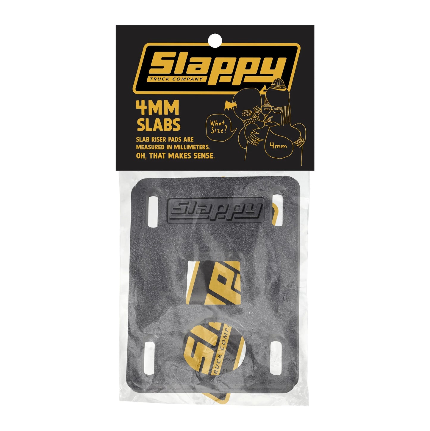 Slappy Trucks Riser Pads Adjustable 4mm