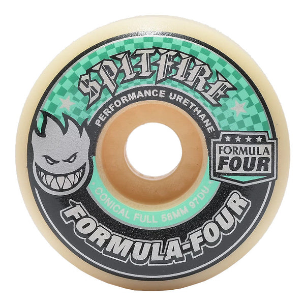 56mm 97a Spitfire Wheels Formula Four Conical Full