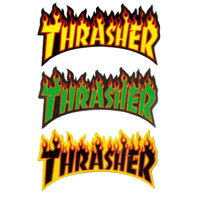 Thrasher Sticker Flame Logo - Medium