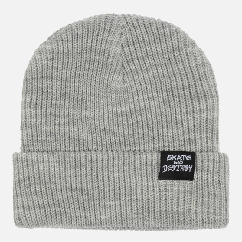 Thrasher Beanie Skate And Destroy - Gris