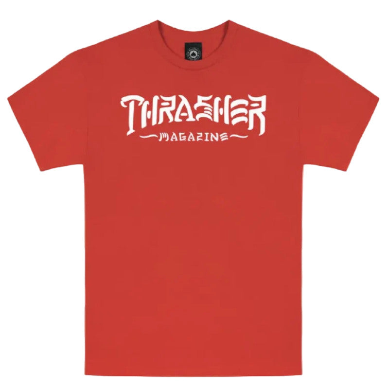 Thrasher T-Shirt Thrash And Destroy - Rouge