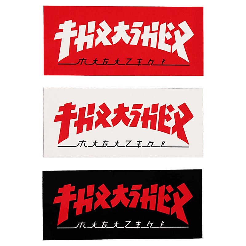 Thrasher Sticker Godzilla Logo Assorted - Medium