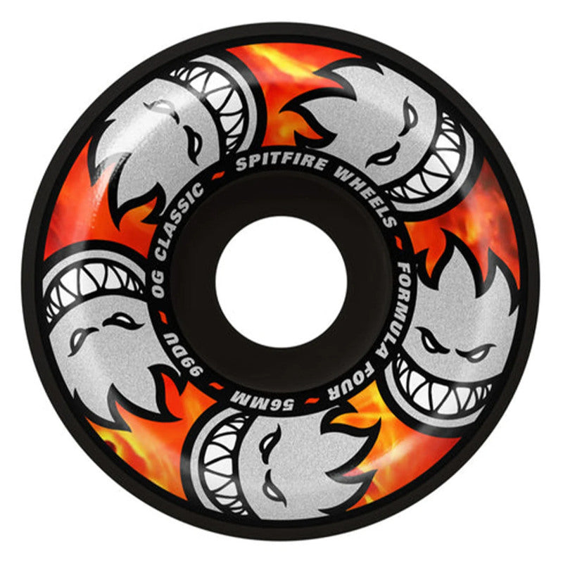 56mm 99a Spitfire Wheels O.G. Classics Multiball Formula 4 - Black