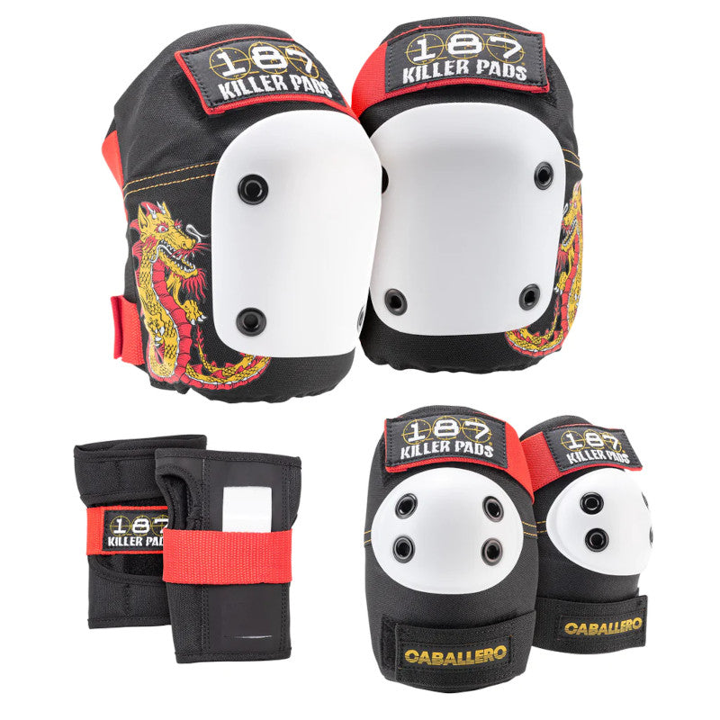 187 Pads Adult Six Pack Caballero L/XL