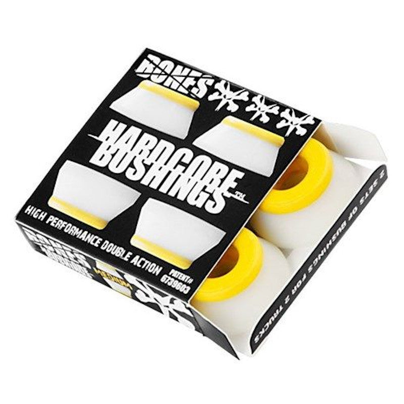 Bones Bushings Hardcore Jaune / Blanc - Medium
