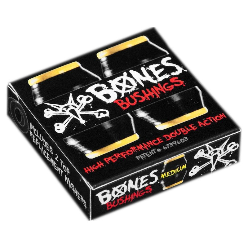 Bones Bushings Hardcore Jaune / Noir- Medium