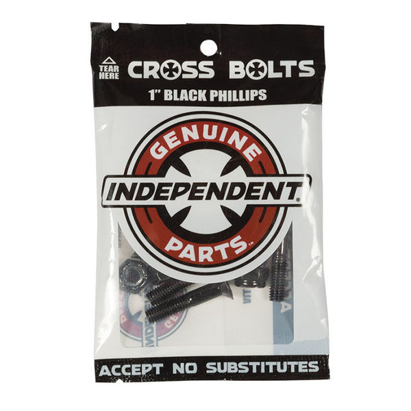 Independent Bolts Genuine Parts 1 Pouce Phillips - Noir