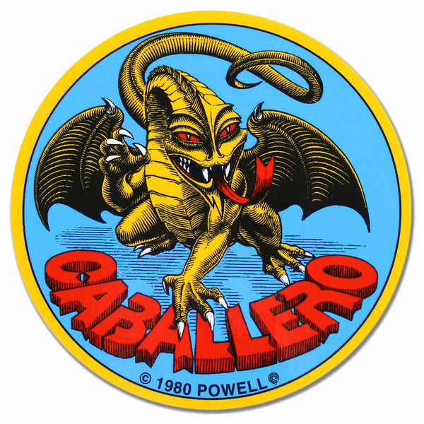 Powell & Peralta Sticker Steve Caballero Dragon - Medium
