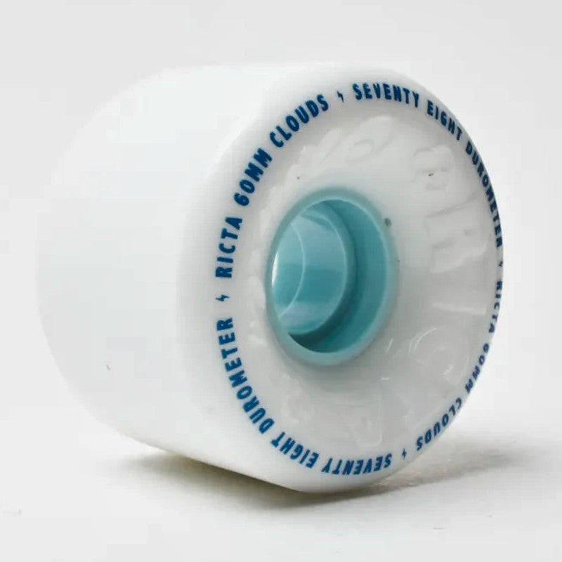 60mm 78a Ricta Wheels Clouds Blanc