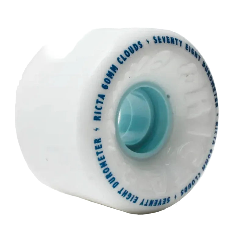 60mm 78a Ricta Wheels Clouds Blanc