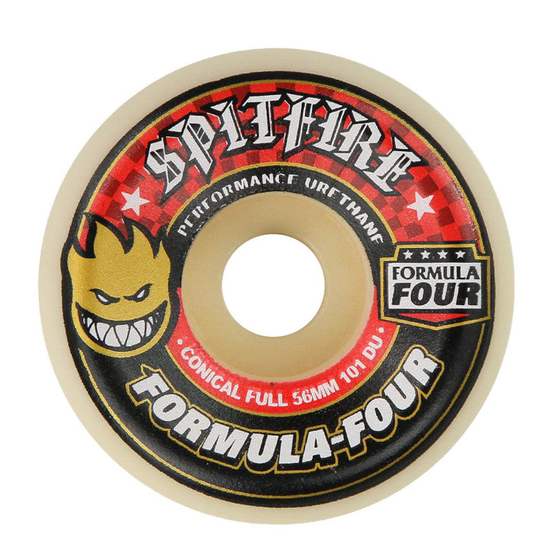 56mm 101a Spitfire Wheels Formula Four Conical Full