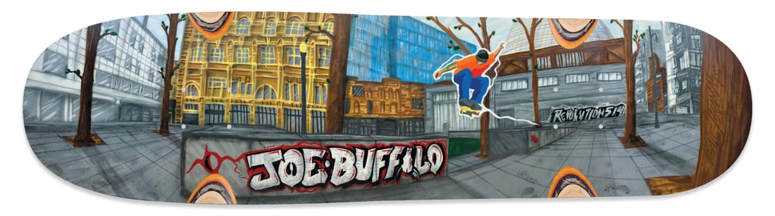 Joe Buffalo: The “Peace Gap” Deck Collab