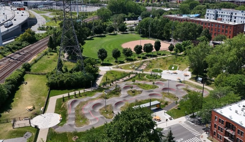 Pointe-Saint-Charles Pump Track, Parc d’Argenson