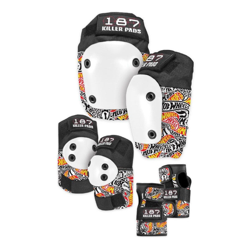 187 Pads Adult Six Pack Hot Wheels XS