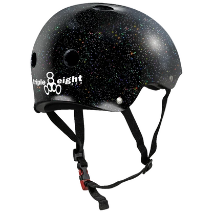 Triple 8 Helmet The Certified Sweatsaver - Black Glitter
