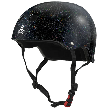 Triple 8 Helmet The Certified Sweatsaver - Black Glitter