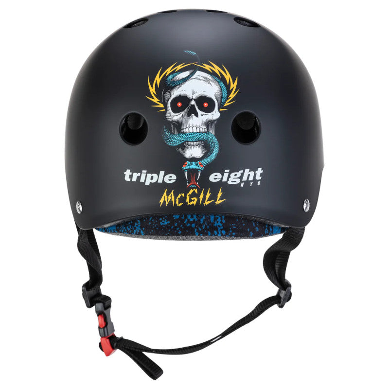 Triple 8 Casque The Certified Sweatsaver Mike McGill - Noir Mat