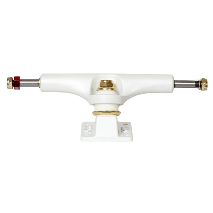 Ace Trucks 80 AF1 - Satin White With Gold Hardware
