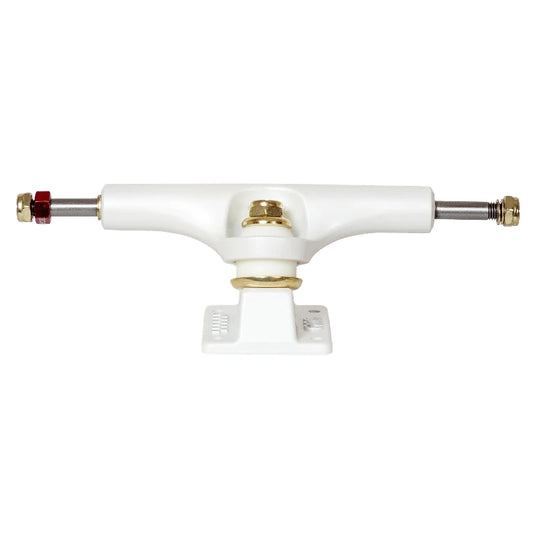 Ace Trucks 80 AF1 - Blanc Satiné Avec Finitions Dorées