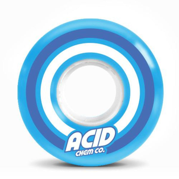 55mm 86a Acid Wheels Cruiser Pods Conicals - Bleue