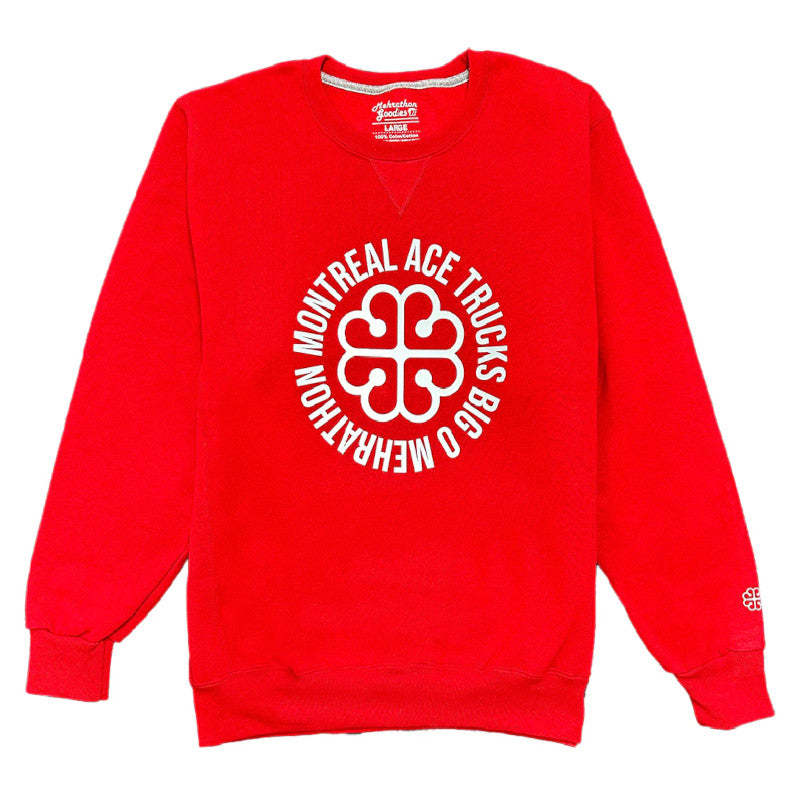 Ace Trucks x Mehrathon Sweatshirt x Big O Flower